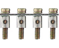 Weidmüller Q 10 AKZ4, skersinis jungiklis, 20 vnt., Pilka, 59,9 mm, 9,9 mm, 4 mm
