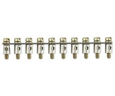 Weidmüller Q 10 DLI, Kryžminė jungtis, 20 vnt., Pilka, 59,9 mm, 8 mm, 4 mm