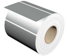 Weidmüller THM MT30X 101/48 SI, Sidabras, Lipni spausdintuvo etiketė, Poliesteris, Terminis pernešimas, -40 - 150 °C, 10,1 cm