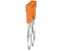 Weidmüller ZQV 2.5N/2, 60 vnt., Wemid, Oranžinis, V0, 7,9 mm, 2,8 mm