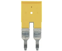 Weidmüller ZQV 6/2 GE, Kryžminė jungtis, 60 vnt., Wemid, Geltonas, V0, 3.1 mm