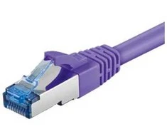 Wentronic 2m CAT6a-200 - RJ-45 - RJ-45 - Kištukas/Kištukas - Violetinis - Cat6a (93748)