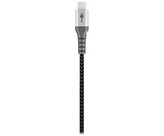 Wentronic 49297, 2 m, USB C, USB A, USB 2.0, 0,48 Gbit/s, Juoda, Pilka