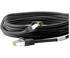 Wentronic „Goobay“ RJ45 jungiamasis kabelis (CAT 6A, 500 MHz) su neapdorotu CAT 8.1 S/FTP kabeliu, - Kabelio ilgis 15 m (RB66727)