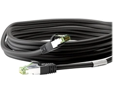 Wentronic Goobay Goobay CAT 8.1 pataisinis kabelis, S / FTP (PiMF), juodas, 20 m - LSZH be halogenų, varinis AWG 24 (66728)