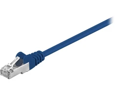 Wentronic Goobay CAT 5e tinklo kabelis, F/UTP, mėlynas, 20 m - CCA vario lydinys (50863)