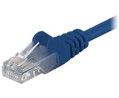 Goobay CAT 5e tinklo kabelis, U/UTP, mėlynas, 0,25 m, Cat5e, U/UTP (UTP), RJ-45, RJ-45, mėlynas
