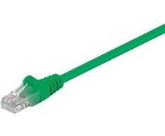 Wentronic RB-LAN CAT 5e Jungiamasis laidas, U/UTP, Žalias - Kabelio ilgis 20 m
