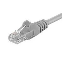 Wentronic „Goobay“ CAT 5e jungiamasis kabelis, U/UTP, pilkas, 50 m - CCA vario mišinys (68382)