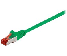 Wentronic Goobay CAT 6 Kabelis łączący, S/FTP (PiMF), Žalias - Długość kabla 30 m