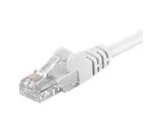 Goobay Wentronic Goobay CAT 6 tinklo kabelis, U/UTP, baltas, 1 m - CCA vario mišinys (68633)