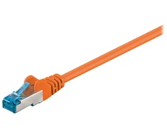 Wentronic Goobay Kabelis LAN Patchcord CAT 6A S/FTP Oranžinis 5m