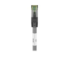Goobay Goobay CAT 8.1 Komutacinis cableis, S/FTP (PiMF), pilka, 5 m - LSZH be halogenų, varinis AWG 24 (55139)