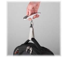 Svarstyklės Wentronic Goobay Pro digital luggage scale 50 kg, sidabrinis