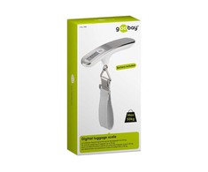 Svarstyklės Wentronic Goobay Pro digital luggage scale 50 kg, sidabrinis