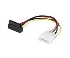 Wentronic „Goobay“ maitinimo adapteris, 0,13 m – 4 polių 5,25–Powerstecker > 15 polių S-ATA 90° (93030)