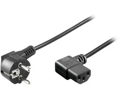Wentronic Maitinimo kabelis Kampinis kištukas, 1,5 m (96042)