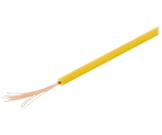 Wentronic Goobay Izoliuotas varinis kabelis – Spalvos versija: Geltona