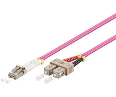 Goobay Šviesolaidinis kabelis, Multimode (OM4) Violett - Kabelio ilgis 3 m