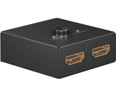 Wentronic „Goobay“ rankinis HDMI jungiklis nuo 2 iki 1 (4K@30Hz)