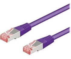 Wentronic CAT 6 - 5 m - RJ-45 - RJ-45 - kištukas/kištukas - auksinis - Cat6 - S/FTP (S-STP) (93543)