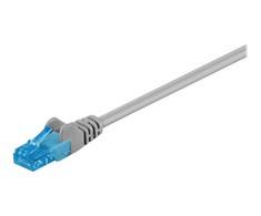 Goobay Patch kabelis | CAT 6A U/UTP | AWG 26/7 | Kabelio ilgis: 1 m | Pilkas