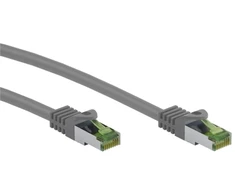 Goobay CAT 8.1-2000 S/FTP AWG26 LSZH Pilkas 20m – Kabelio ilgis 20m