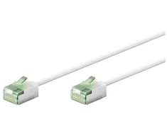 Goobay 74359, 0,5 m, Cat8.1, U/FTP (STP), RJ-45, RJ-45, Balta
