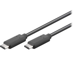 Wentronic Goobay USB 3.1 1 kartos – USB-C™ kabelis, 0,5 m – USB-C™ laidas > USB-C™ laidas (67975)