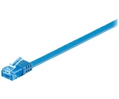 Wentronic RJ-45 CAT6a 0.5m - RJ-45 - RJ-45 - Kištukas/Kištukas - Auksinis - Cat6a - U/UTP (UTP) (96295)