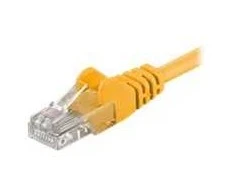 Wentronic Goobay Kabelis LAN Patchcord CAT 6 U/UTP Geltonas 3m