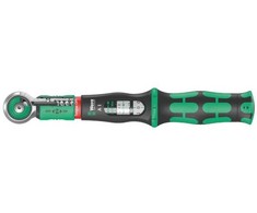 Wera 05075800001, Spragtelėjimo sukimo momento raktas, Nm, Mechaninis, 1/4 colio, 2–12 N·m, Plienas