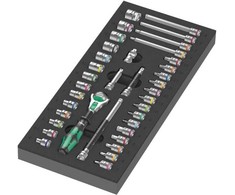 Wera Wkładka Piankowa ZYKLOP 1/4'' 8000 A, SET 1, 37CZ. (1 KPL)
