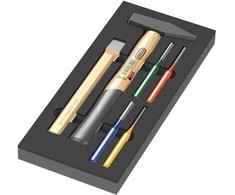 Įrankių rinkinys Wera Wera 9782 foam insert hammer set 1, 6 pieces (juodas/pilka, in foam insert for workshop trolley)