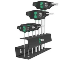 Wera Atsuktuvų rinkinys HEX-PLUS profilis 454/7 HF, 2 rinkinys, 7 vnt. (1 KOMPLEKTAS)