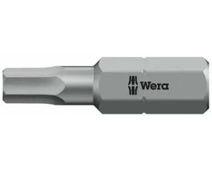 Grąžtas Wera 840/1 Z antgaliai, 1 vnt., Šešiakampis (metrinis), 3 mm, 25 mm, 25,4 / 4 mm (1 / 4"), šešiakampis