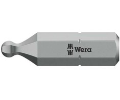 Grąžtas Wera 842/1 su Sechskant-Bit 5 mm Werkzeugstahl legiert zähhart D 6.3 1 St.