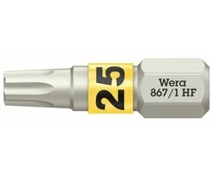 Grąžtas Atsuktuvo antgalis WERA 867/1 HF TX25 25