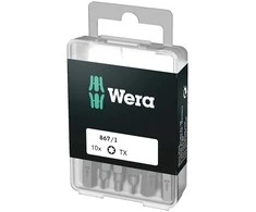 Grąžtas Wera 867/1 DIY SiS - 10 pc(s) - Torx Plus - TX10 - Nerūdijantis plienas - CE - GS - DVE - 2.5 cm