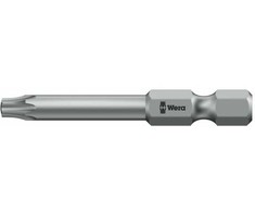 Wera 867/4 Z TORX® BO antgaliai su kiauryme, 1 vnt., Torx, 4 mm, 70 mm, 25,4 / 4 mm (1 / 4"), šešiakampiai
