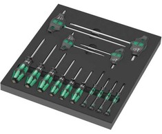 „Wera“ PUTOLŲ Įdėklas SU ATKUKTUMIS TORX VARŽTAMS IR VARŽTAMS 14CZ,