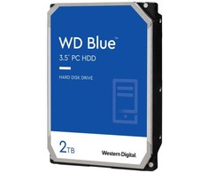 Western Digital 2 TB MĖLYNAS 256 MB 3,5 colio SATA 6 GB/SINT 7200 RPM