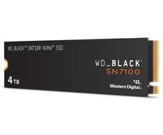 Western Digital Juodas SN7100, 4 TB, M.2, 7000 MB/s