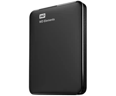Western Digital Elements Portable (USB-C) Išorinis kietasis diskas 1 TB 2.5" USB Type-C 3.2 Gen 1 (3.1 Gen 1) Juodas