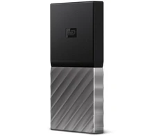 Kietasis diskas Western Digital „My Passport“ SSD, 2 TB, USB Type-C, 3.2 Gen 1 (3.1 Gen 1), 540 MB/s, juoda, sidabrinė
