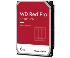 „Western Digital Raudona Pro“, 6 TB, 7200 aps./min., 256 MB, 3,5 colio, serijinis ATA