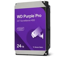 „Western Digital WD Violetinė Pro 24TB“ serverio diskas 3,5 colio SATA III (6 Gb/s) (WD241PURP)