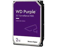 Western Digital Kietasis diskas „Violetinė Violetinė“ 2 TB 3,5 SATA 256 MB