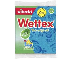 Wettex servetėlės - 100% natūralios, 3 vnt./pak