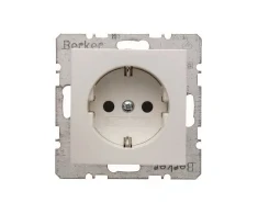 Wexe Hager S.1 / B.1 / B.3 / B.7 Glas Vieno lizdo SCHUKO snieglentė 47231909